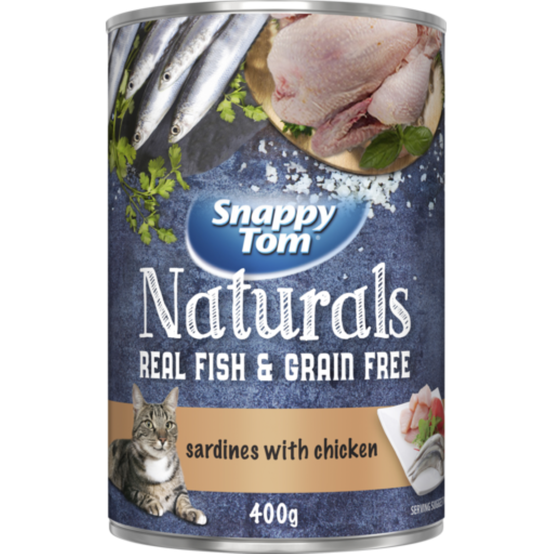 S/TOM SARDINES CHICKEN CAN 400G